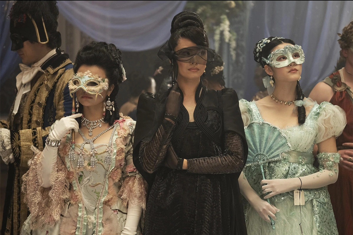 Кадр из сериала «Бриджертоны»
