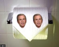 Джорджа Буша изобразили на туалетной бумаге
