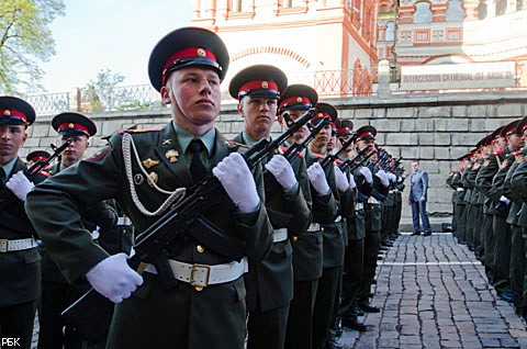 Репетиция парада Победы в Москве