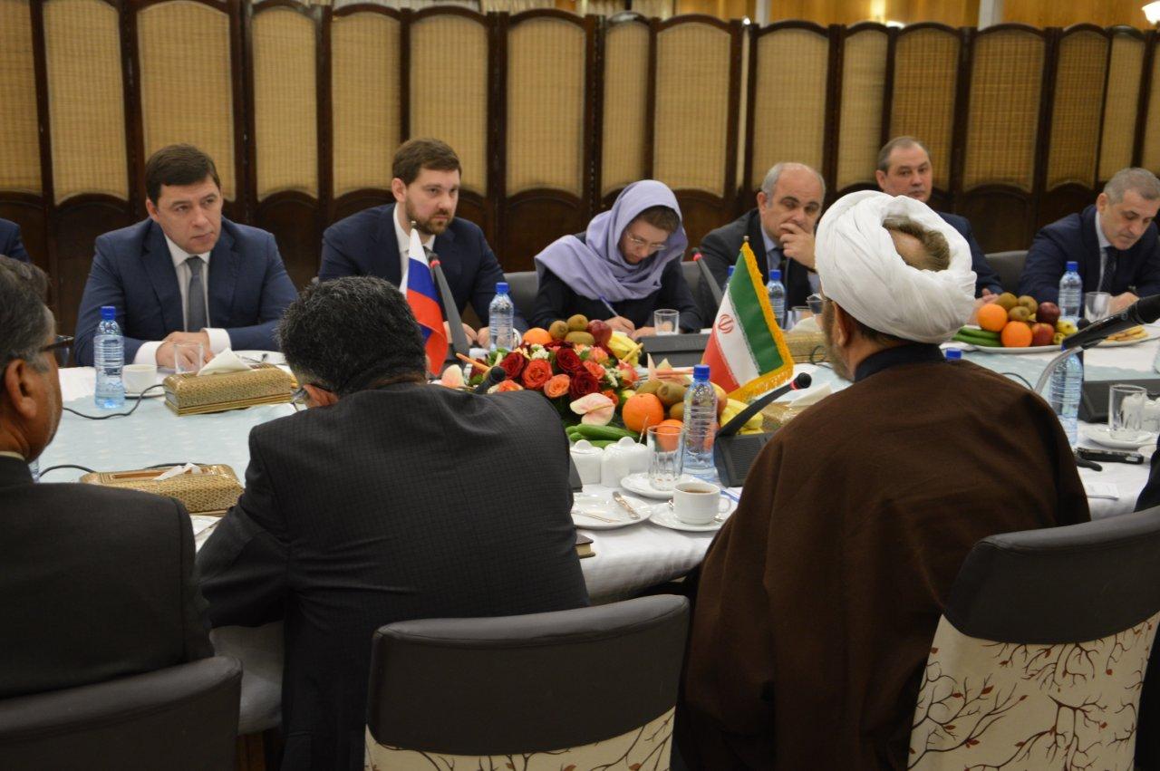 Визит делегации Свердловской области в Иран