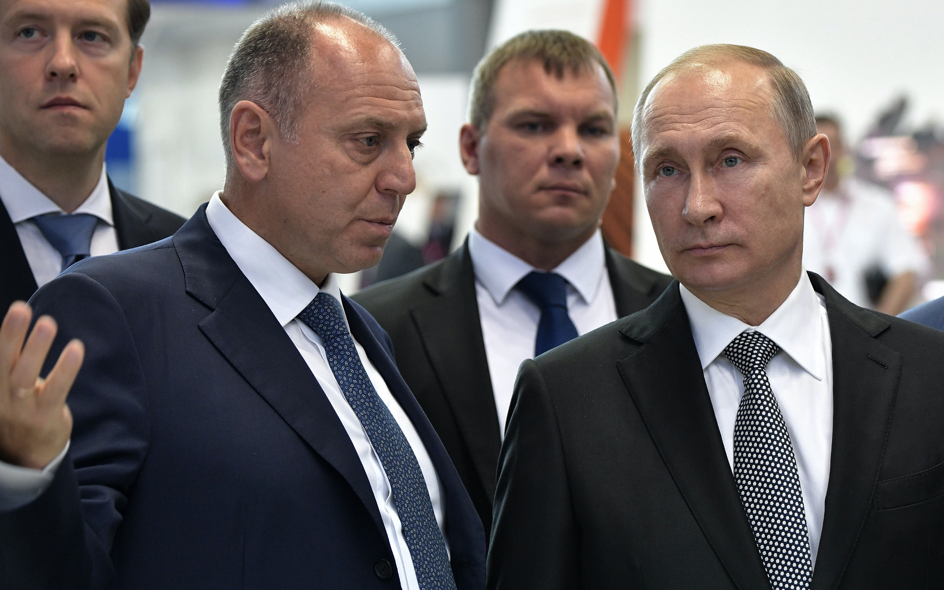 Фото: Дмитрий Пумпянский и Владимир Путин (Фото: ТАСС)