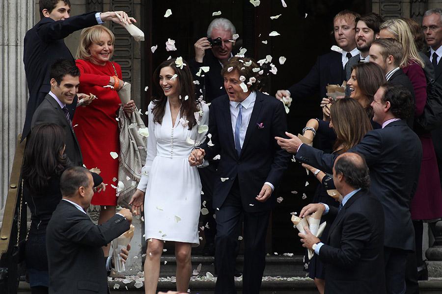 Нэнси Шевелл и Пол Маккартни, 2011 год