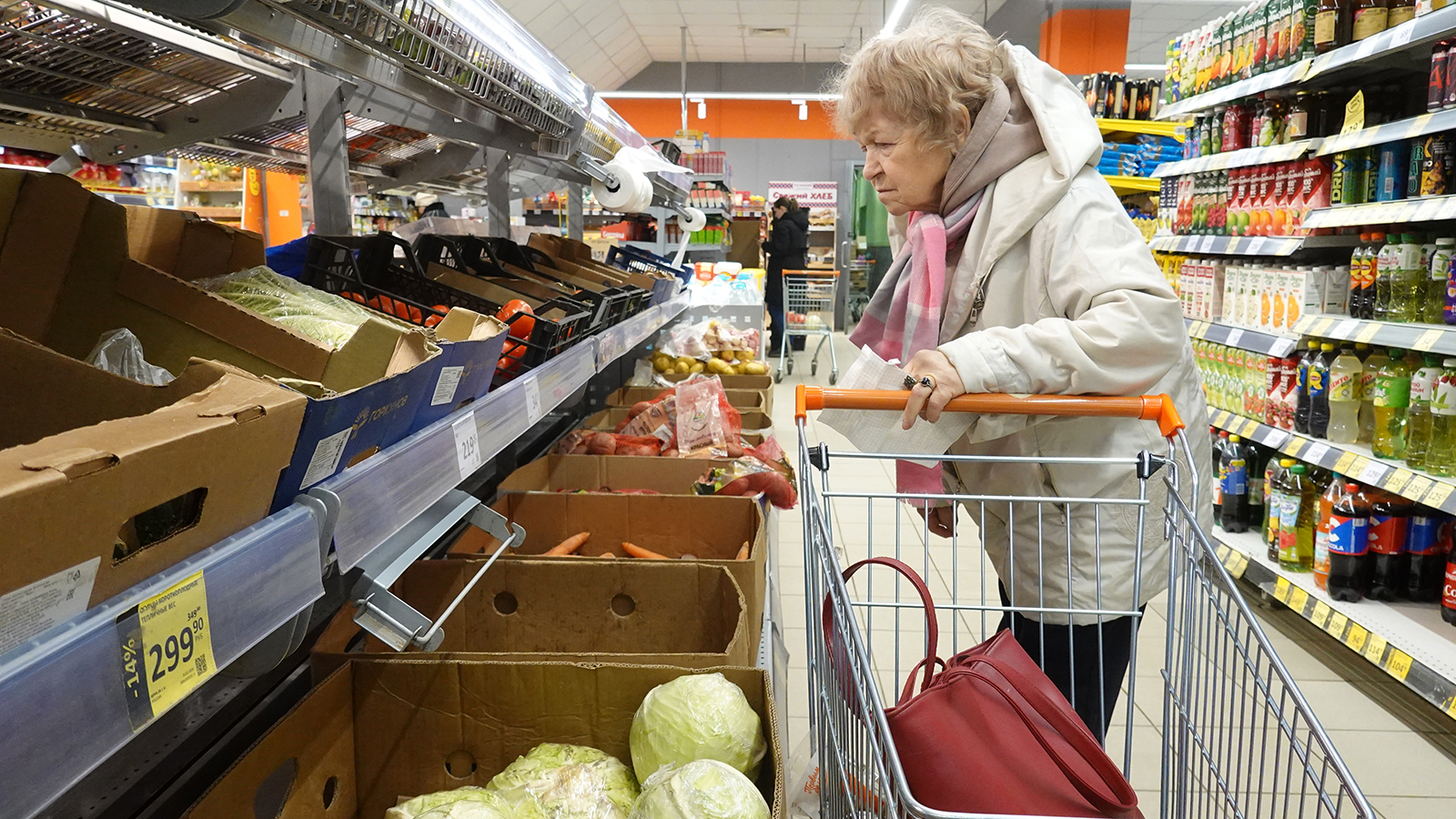 В России предложили создать список товаров первой необходимости