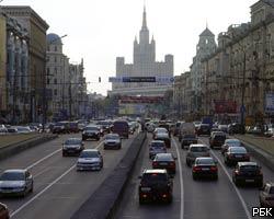 В Москве сегодня ограничено движение транспорта