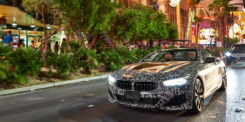 Кабриолет BMW 8-Series испытали в Долине Смерти