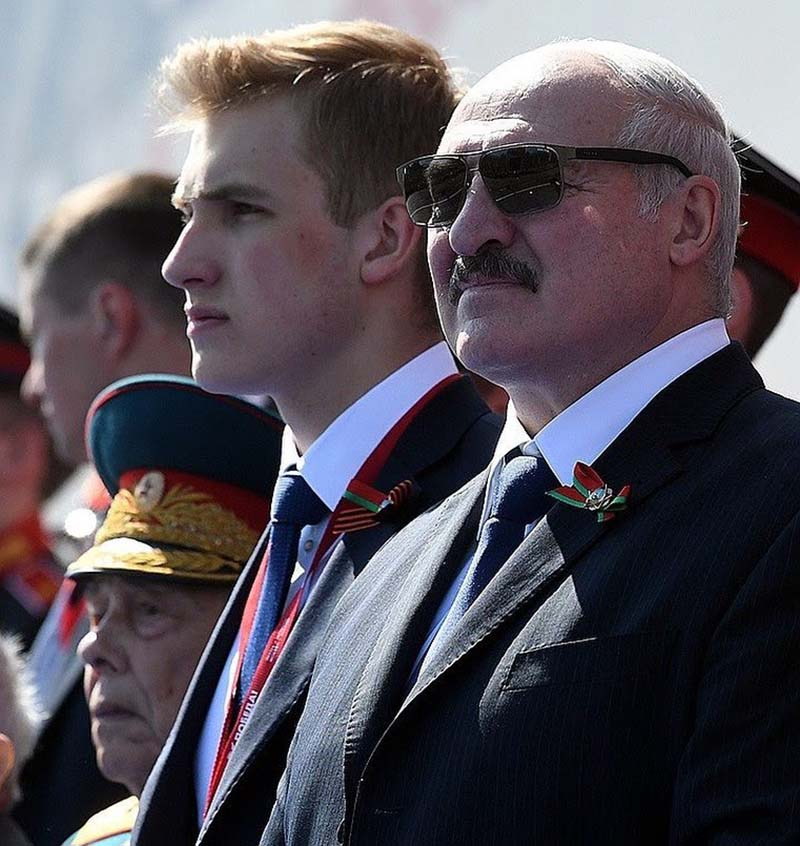 На параде Победы, Москва, 2020