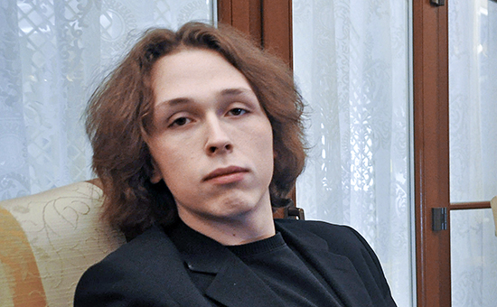 Сын художника Никаса Сафронова Лука Затравкин. Фото 2010 года


