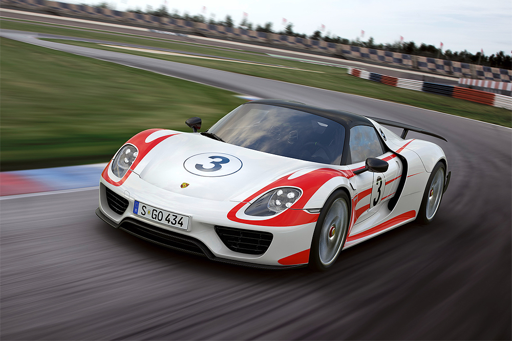 Самый быстрый гибридный Porsche 918 выпустят ограниченной серией