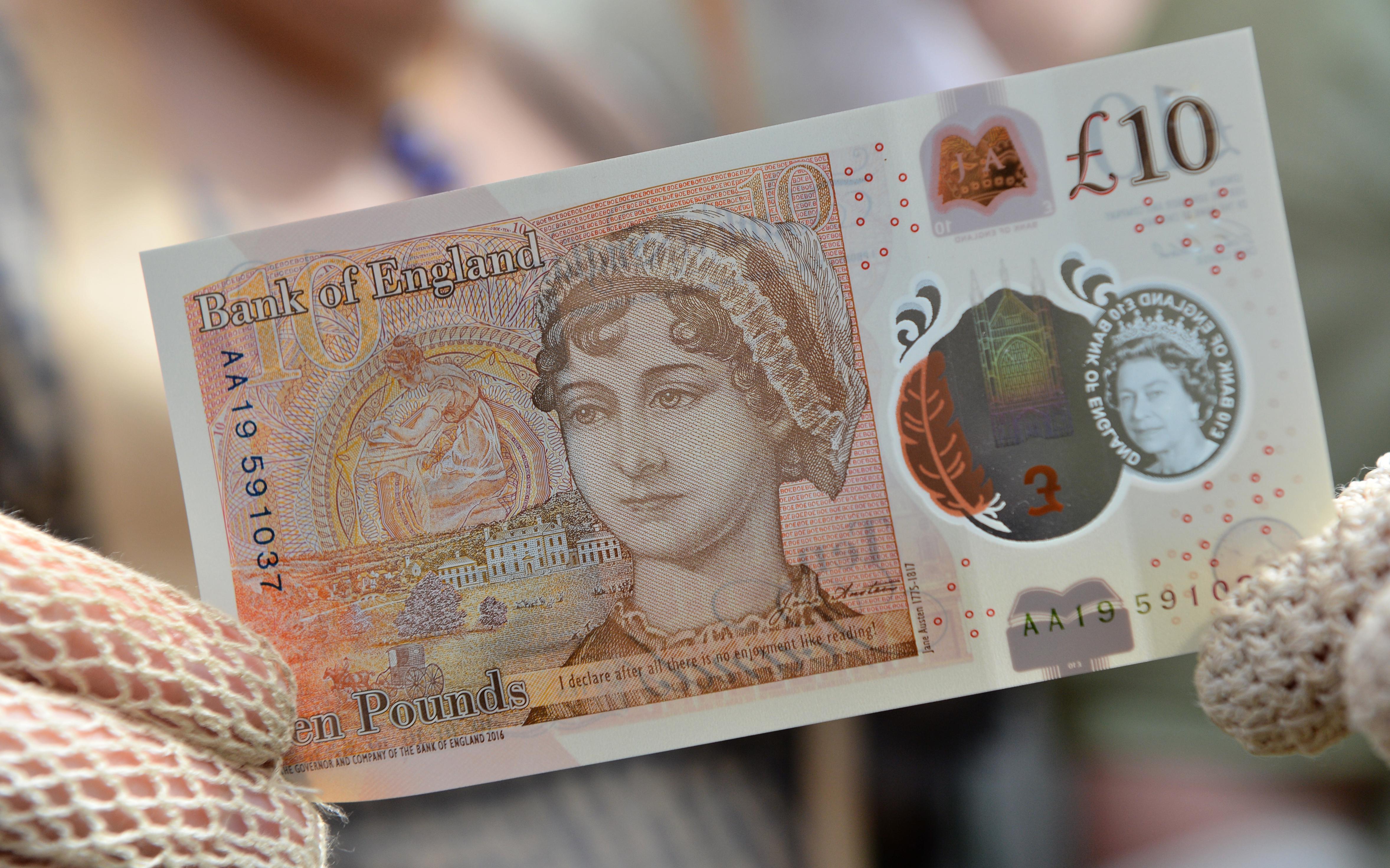 Десятифунтовая банкнота Банка Англии