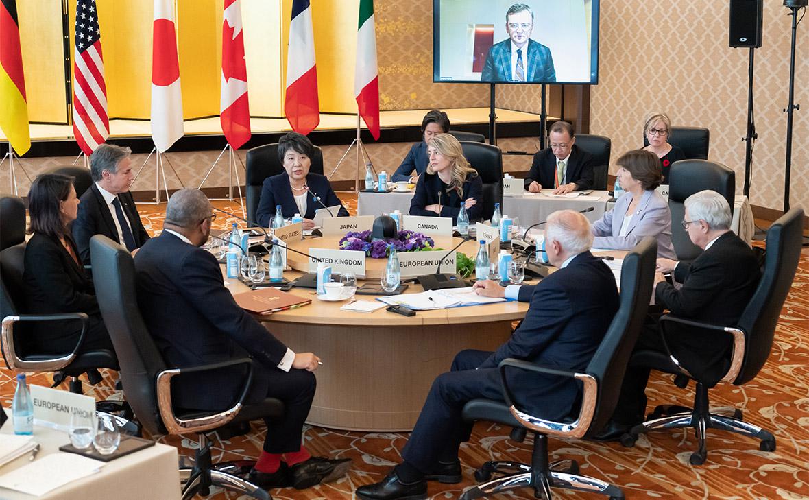 Встреча министров&nbsp;иностранных дел стран G7 в Токио