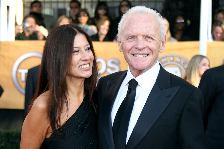 Энтони&nbsp;Хопкинс с женой&nbsp;Стеллой Арройяве, 2009 год