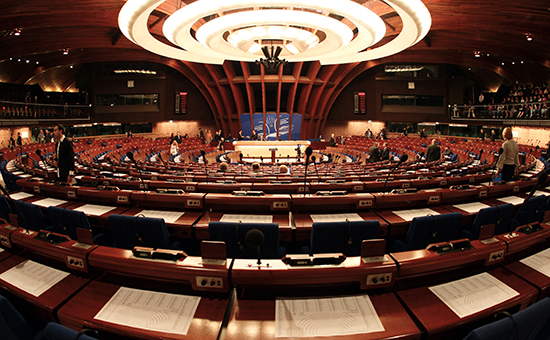 Зал заседаний Совета Европы в&nbsp;Страсбурге
