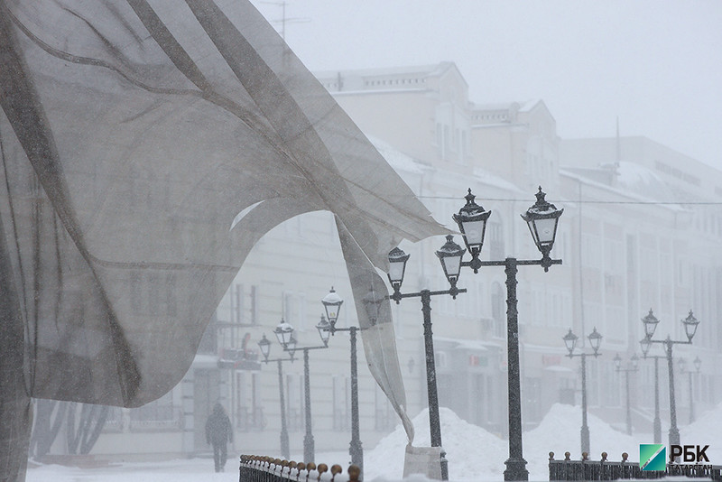 Синоптики прогнозируют в Татарстане снег и метели