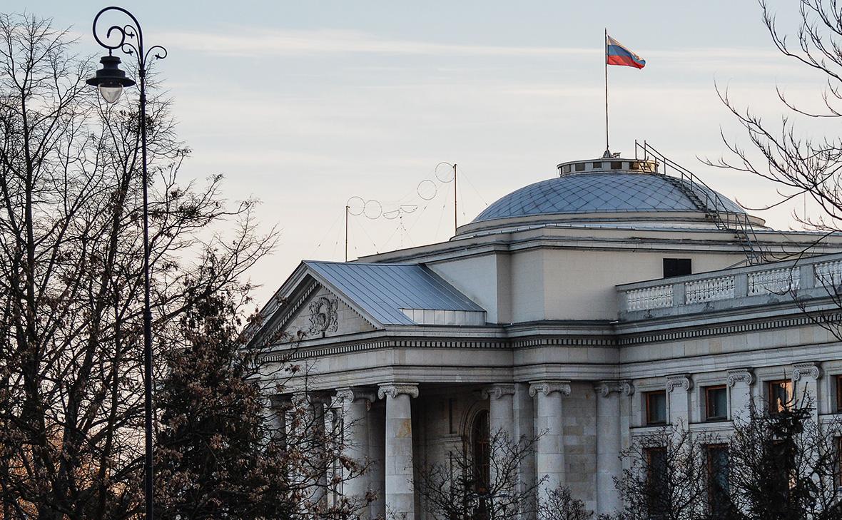 Здание посольства России в Польше