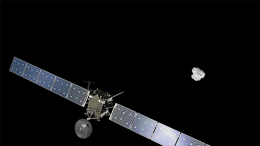 Космический аппарат впервые достиг кометы