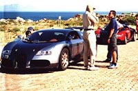 Bugatti Veyron проходит испытания в Южной Африке