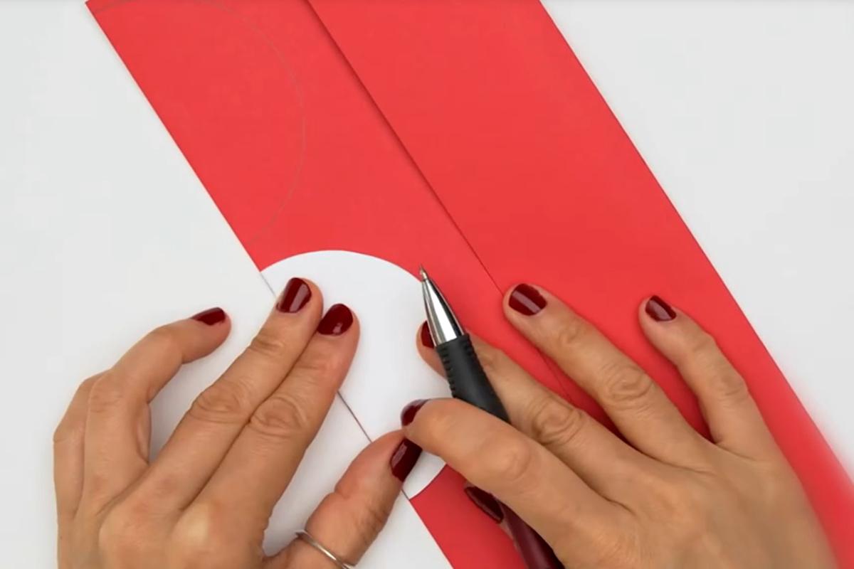 Как сделать новогодний шар из картона