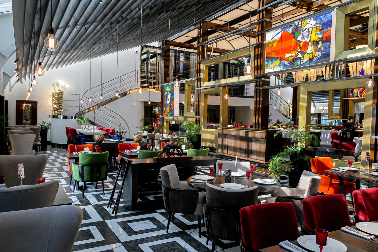 Интерьер ресторана «Блок»