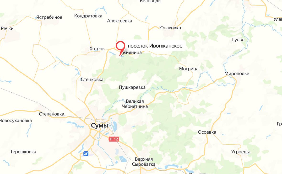 Российские войска заняли село в Сумской области