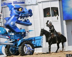 В "Крокус-Экспо" показали рыцарский турнир