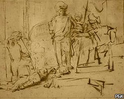 В Калифорнии похищен рисунок Рембрандта стоимостью $250 тыс.