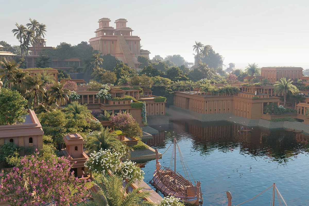 Висячие сады Семирамиды