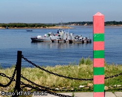 Российский остров на границе с Китаем смывает река