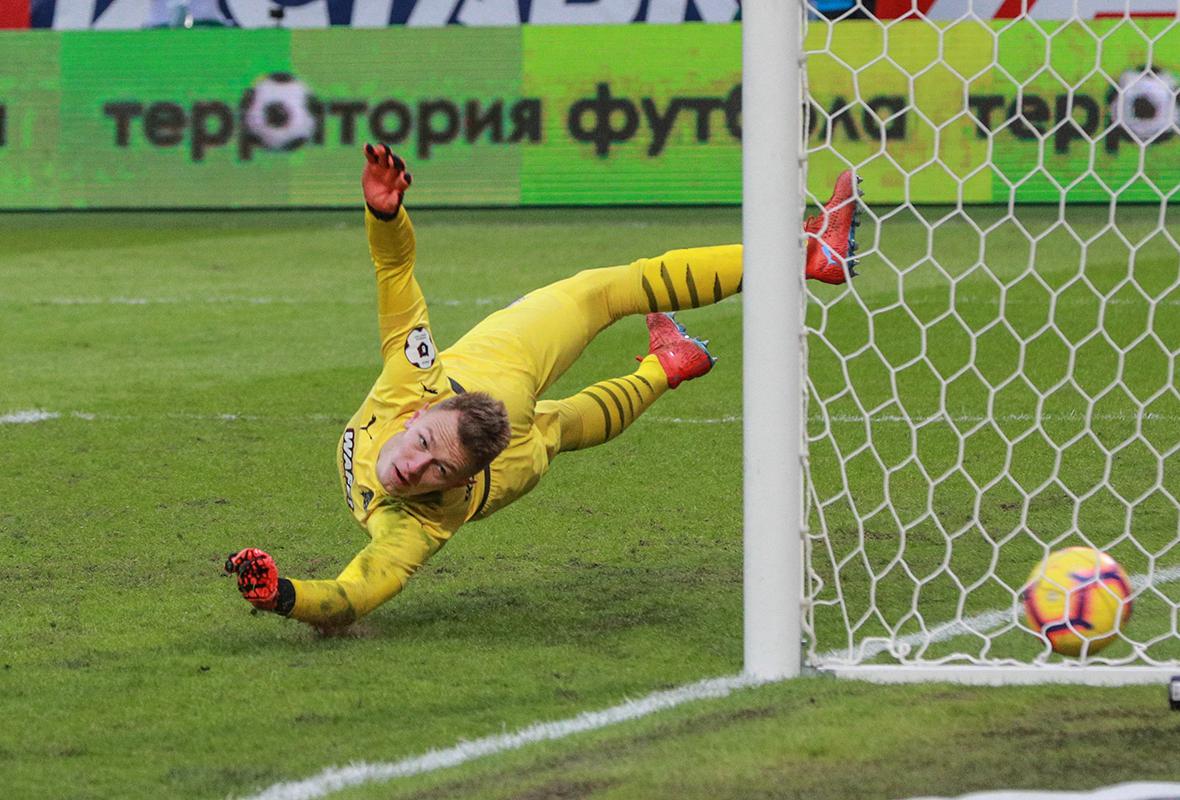 Матч&nbsp;чемпионата России по футболу &laquo;Локомотив&raquo; &ndash; &laquo;Краснодар&raquo; на стадионе &laquo;РЖД Арена&raquo; в Москве,&nbsp;17 марта 2019 года.