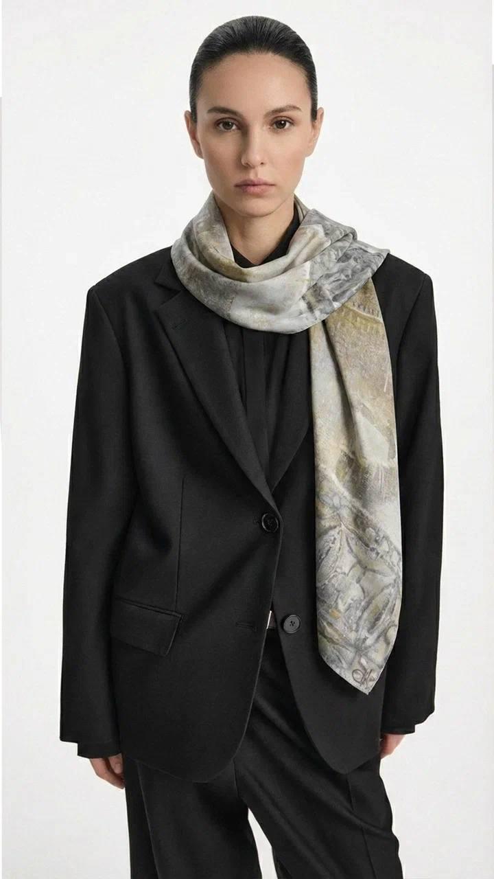 Платок&nbsp;&laquo;Мойка. Январь&raquo;, Rockabi