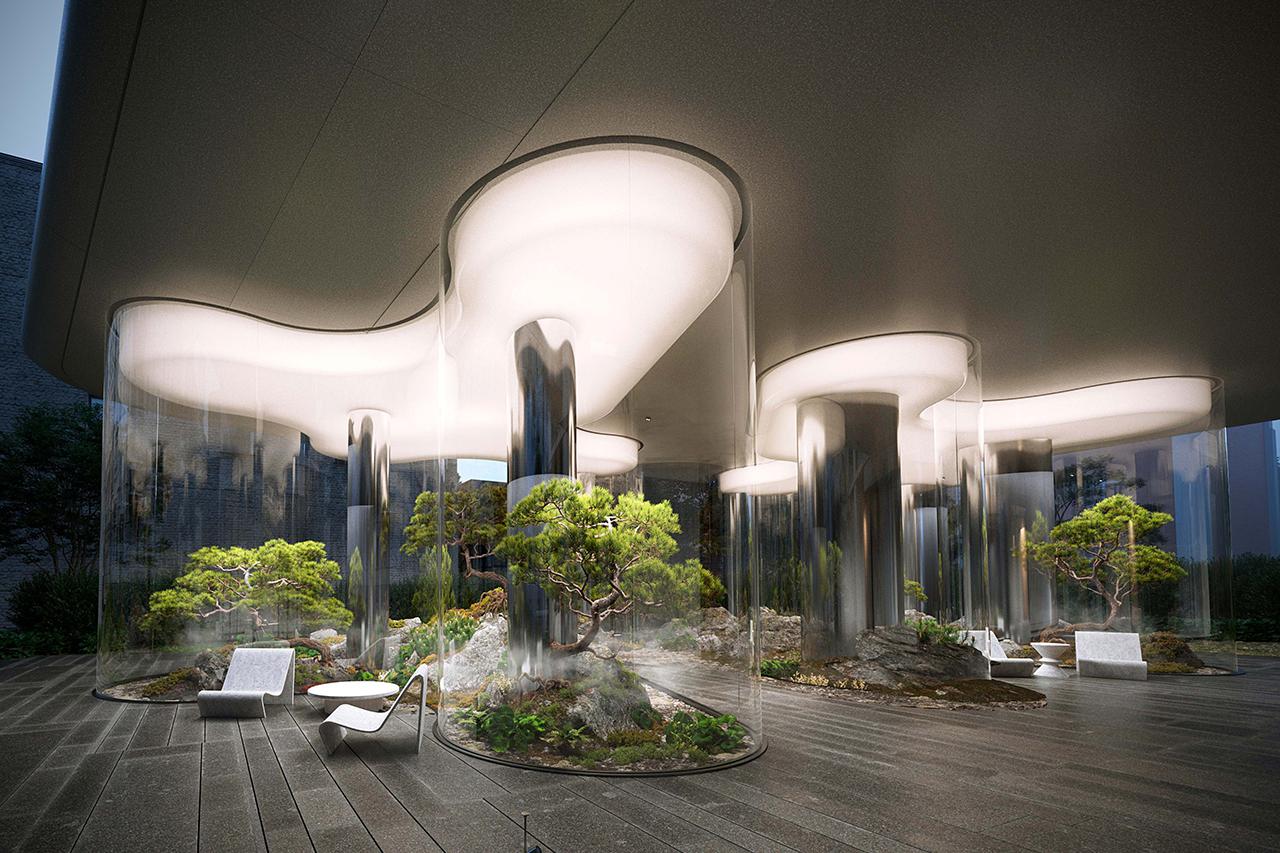 На приватной территории &laquo;Палашёвского 11&raquo; есть собственная вечноцветущая оранжерея