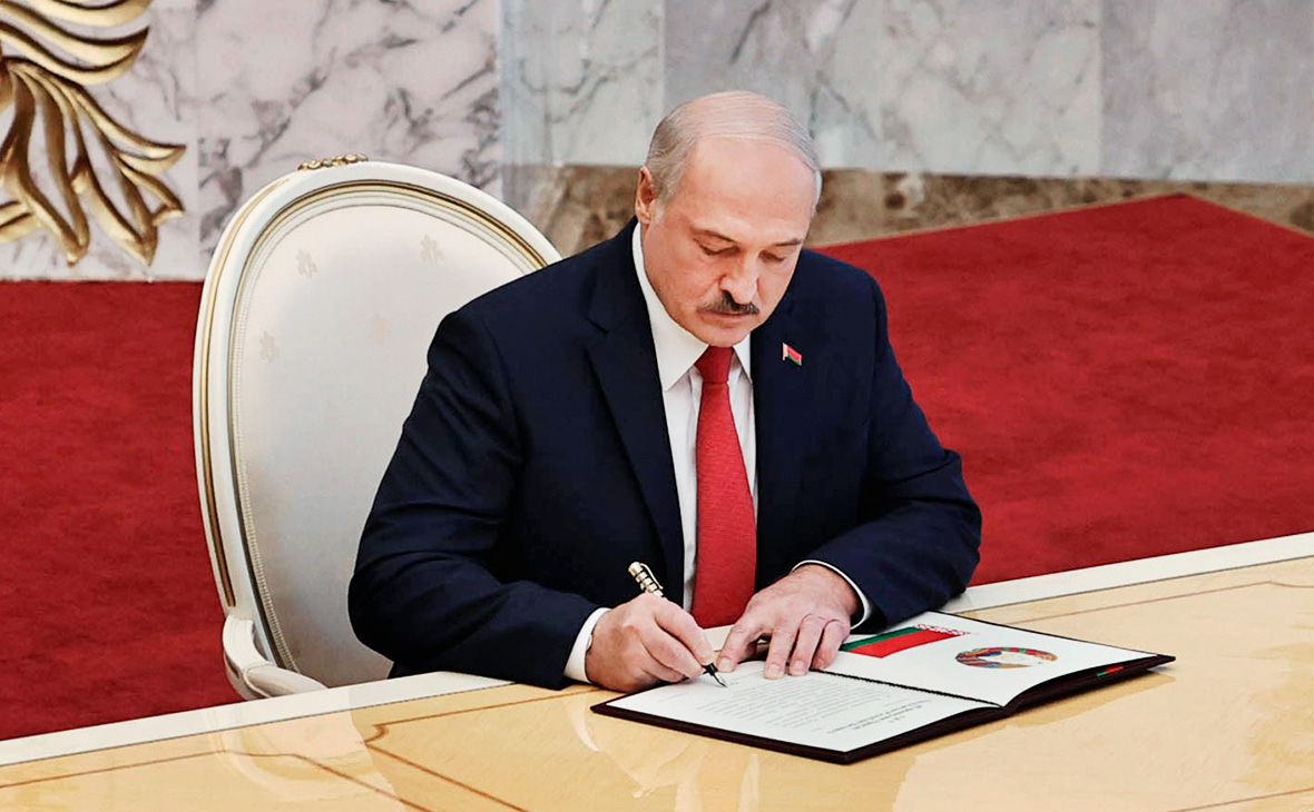 Вступление Александра&nbsp;Лукашенко в должность президента Белоруссии