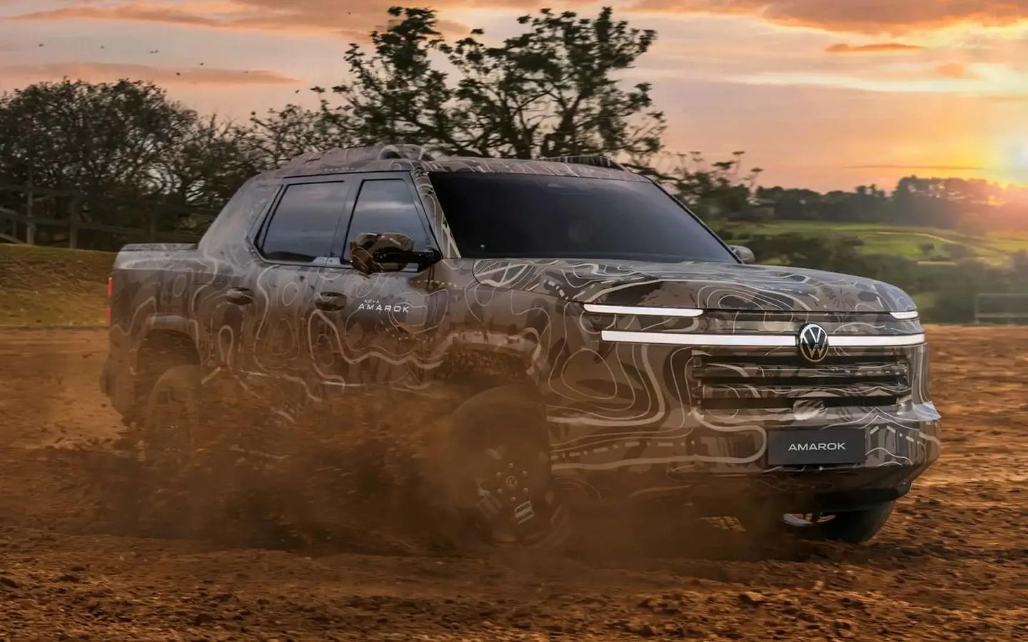 Новый VW Amarok представят в 2027 году. Его построят на базе «китайца»
