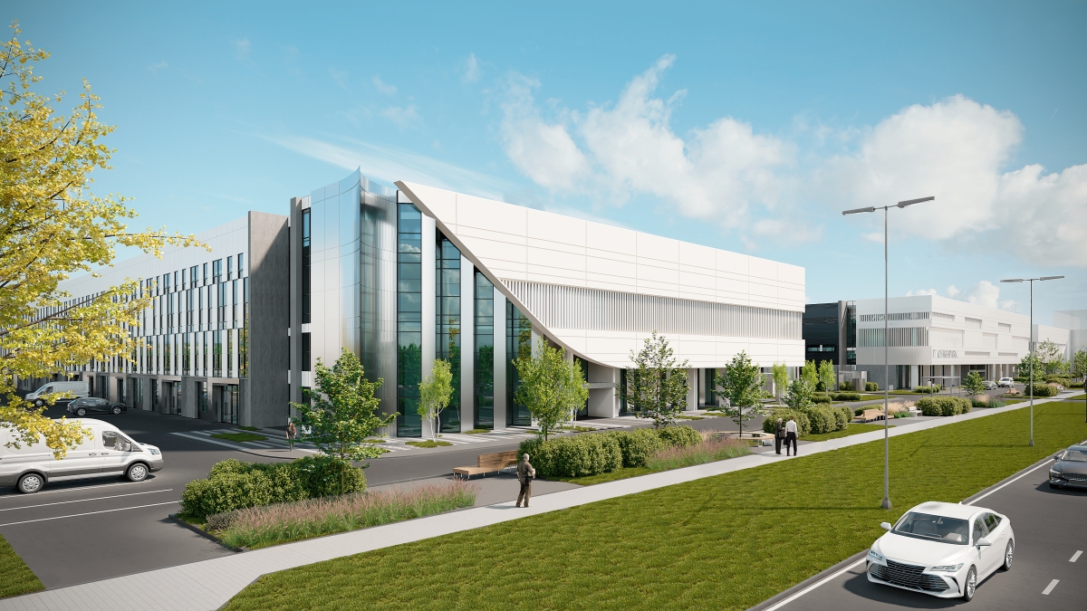 Проект технопарка&nbsp;(рендер)