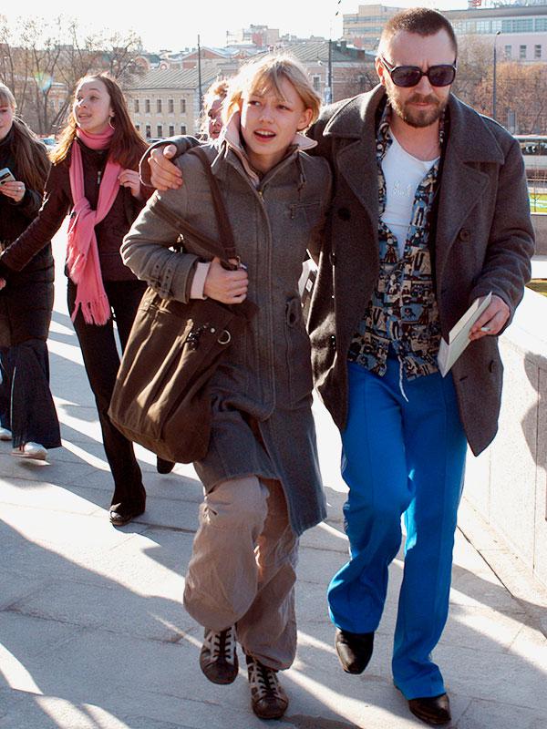 Оксана Акиньшина с&nbsp;Сергеем Шнуровым