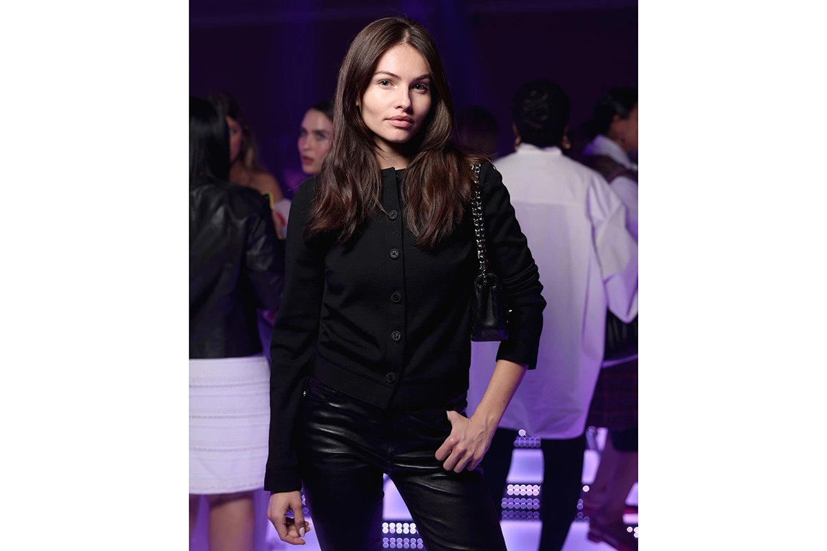 Тилан Блондо на вечеринке по случаю запуска Chanel Chance. 3 апреля 2025 года, Париж.  