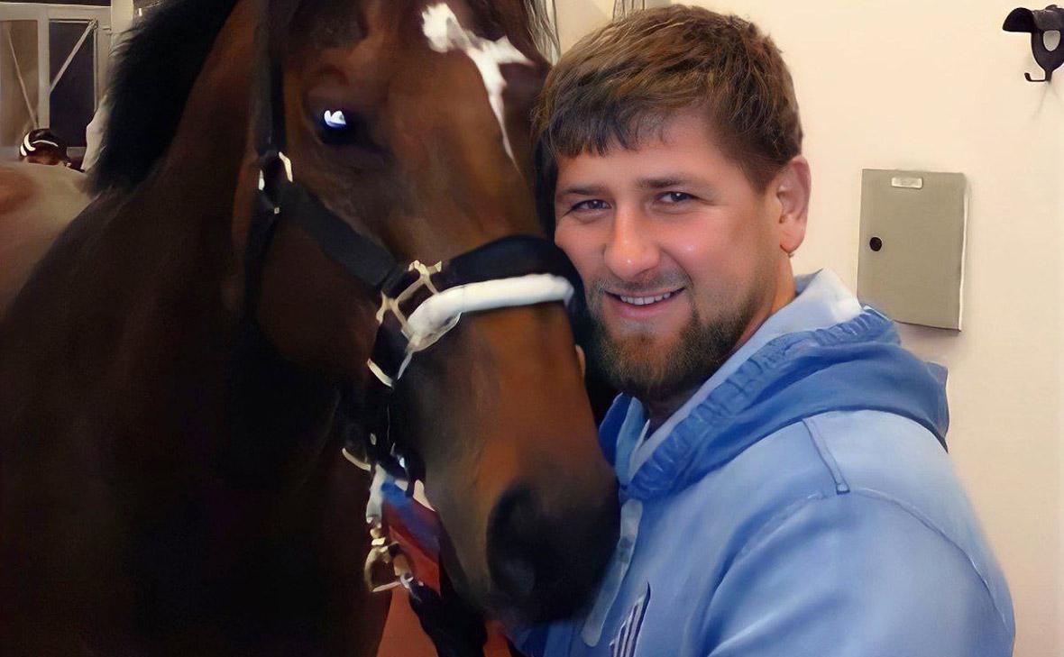 Рамзан Кадыров и конь Зазу