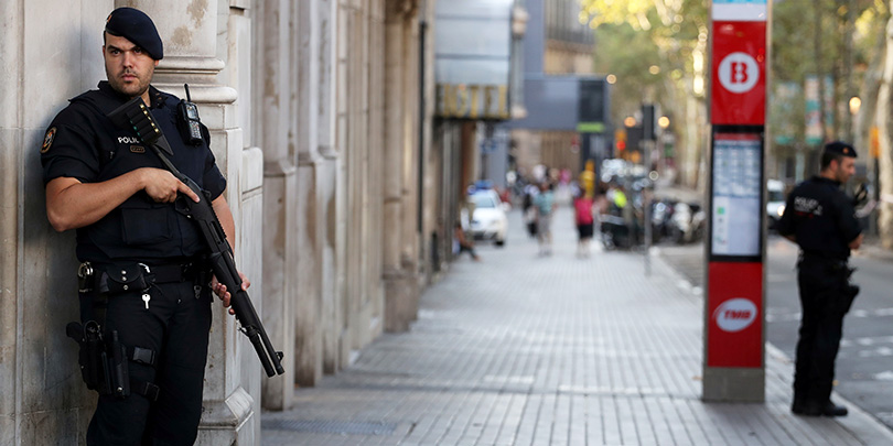 СМИ узнали о предупреждении ЦРУ о грядущем теракте в Барселоне