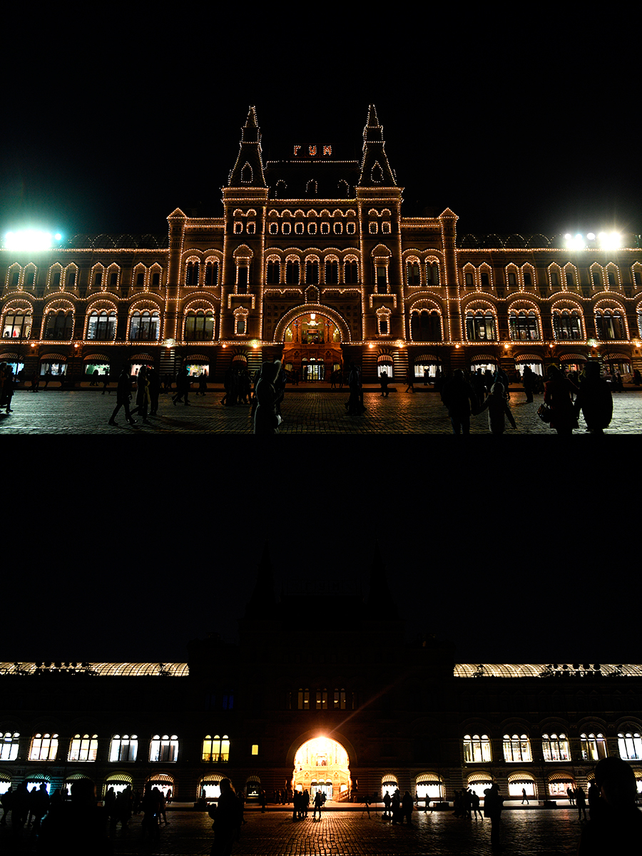 ГУМ на Красной площади в Москве