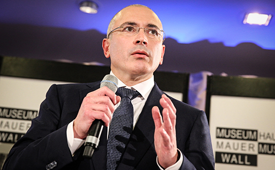 Бывший глава нефтяного концерна ЮКОС Михаил Ходорковский