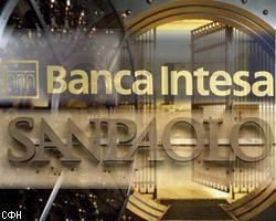 Слияние банков Intesa и Sanpaolo оценено в 29,6 млрд евро