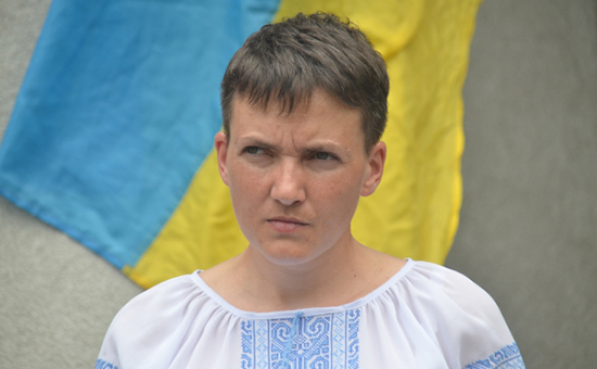Украинский депутат Надежда Савченко


