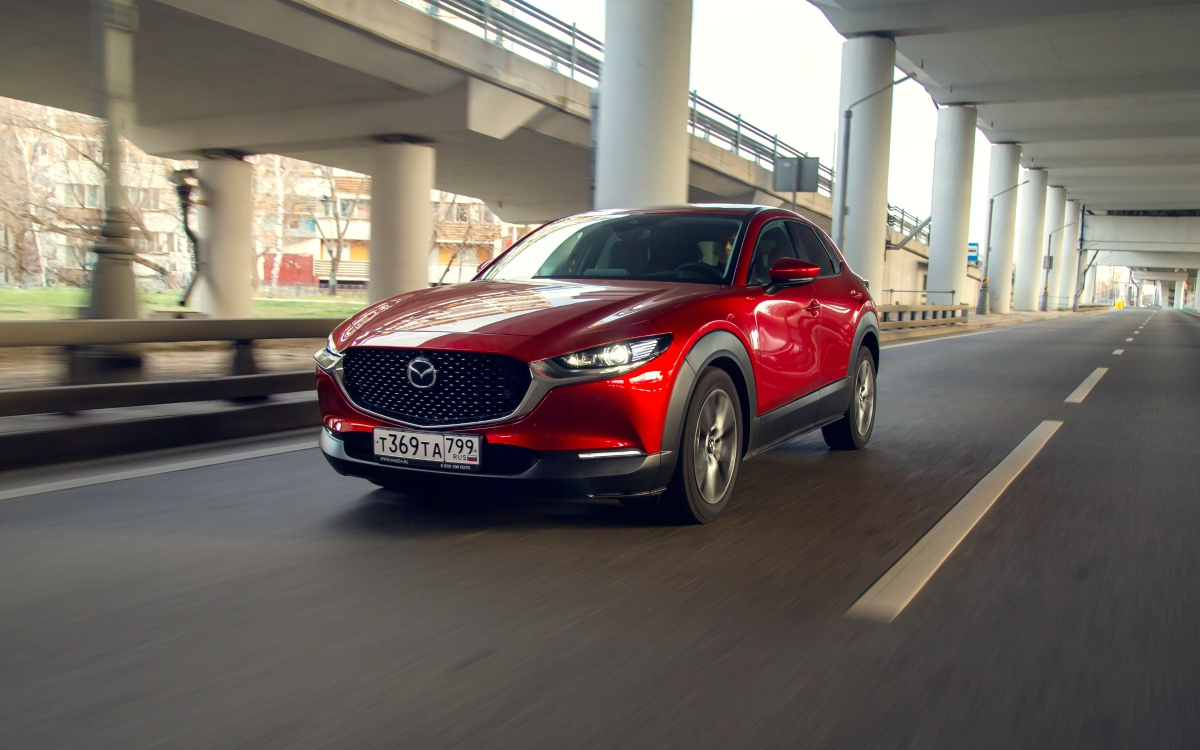 Mazda рассказала об оснащении нового кроссовера CX-30 для России