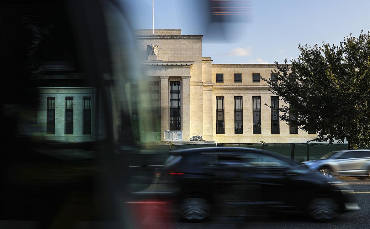 Вид на здание ФРС США