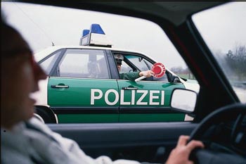 Немецкие полицейские все чаще замешаны в авариях
