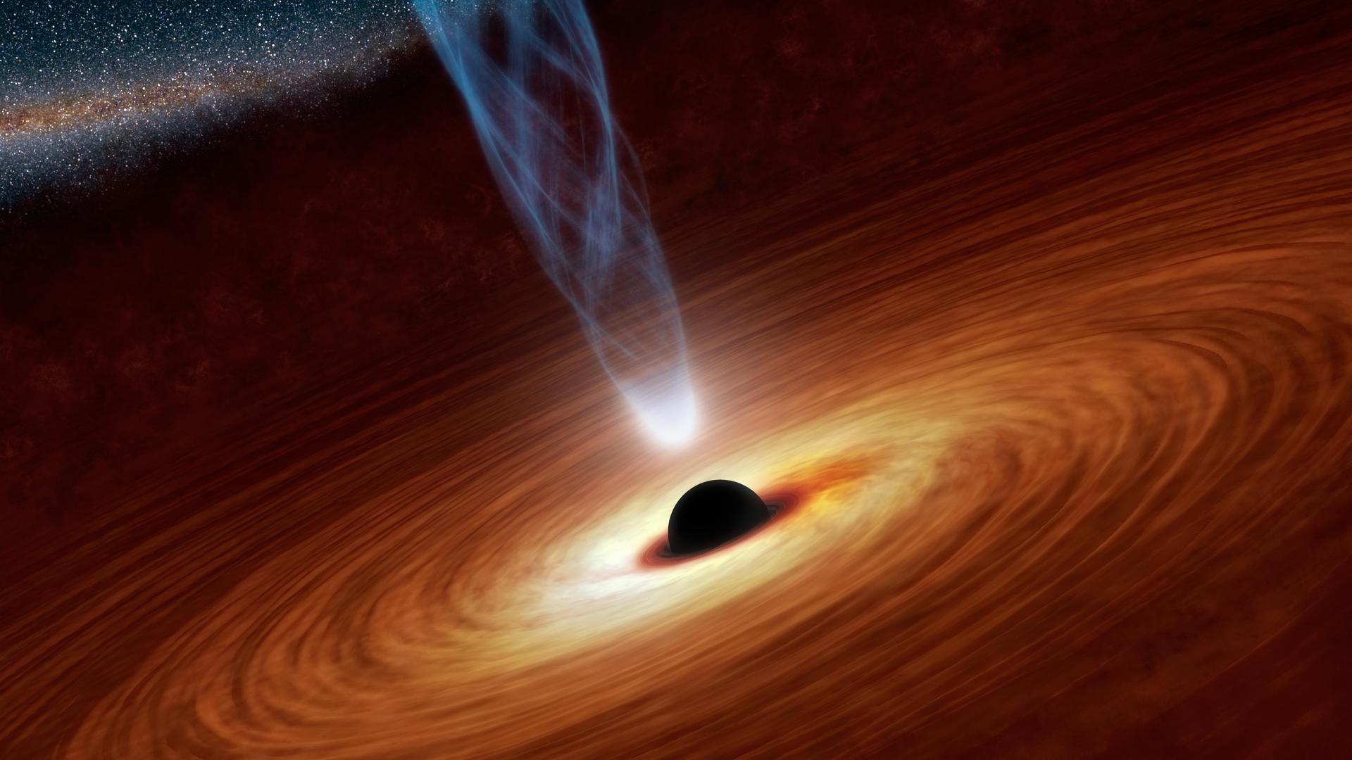 Визуализация черной дыры
