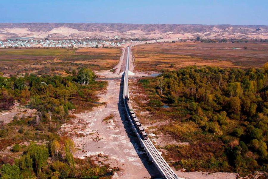 Строительство железнодорожной линии Горадиз&nbsp;&mdash; Агбенд