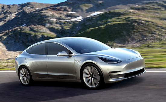 Новый бюджетный электромобиль Tesla Model 3


