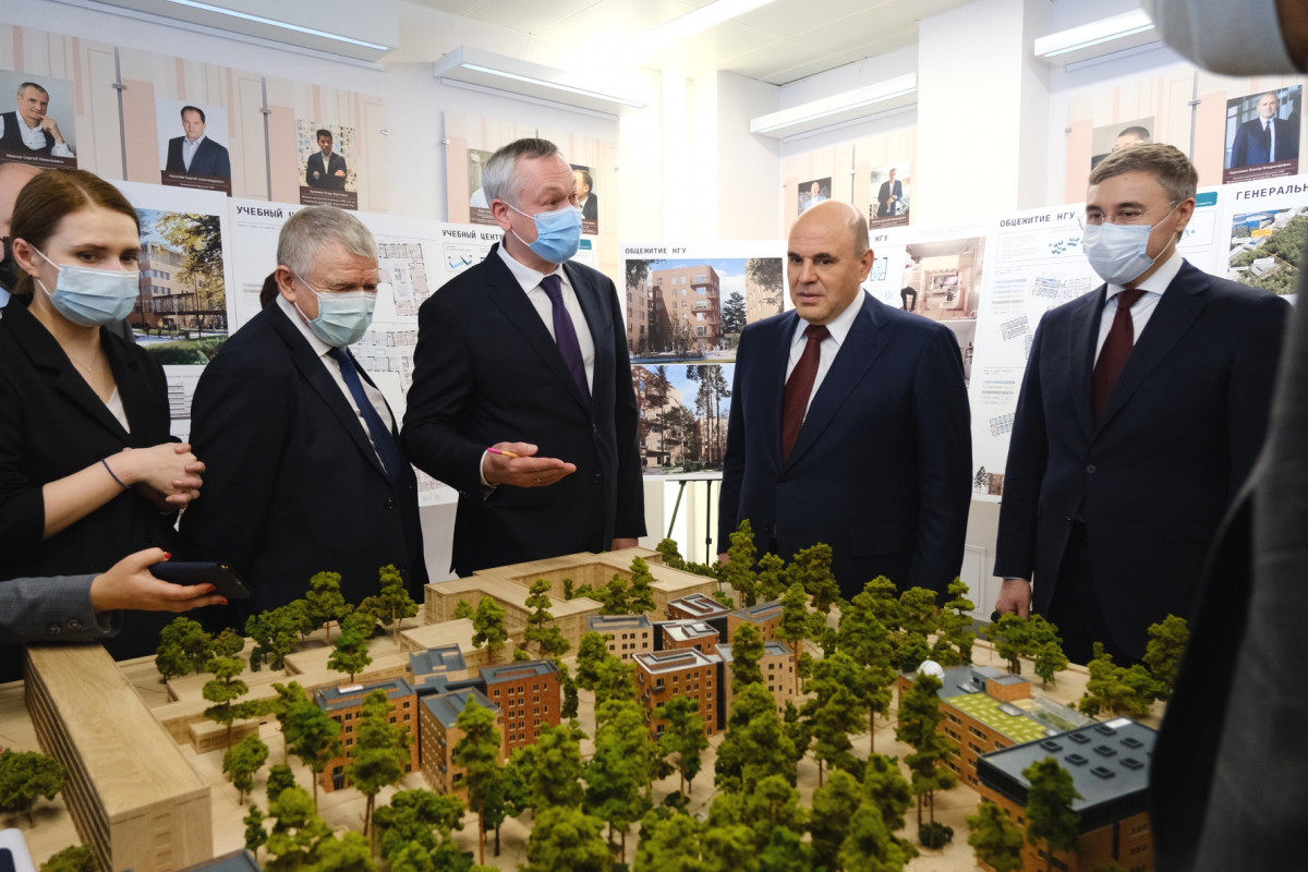 В начале марта губернатор Новосибирской области представил Премьер-министру РФ проект развития кампуса НГУ
&nbsp;