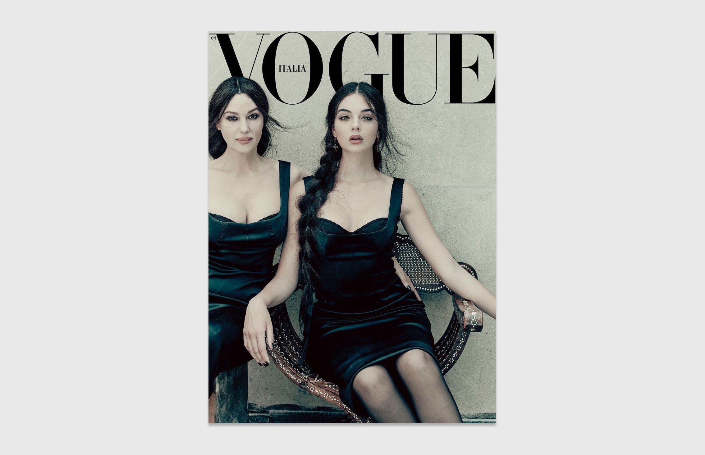 Моника Беллуччи и Дева Кассель в Dolce &amp; Gabbana на обложке Vogue Italia