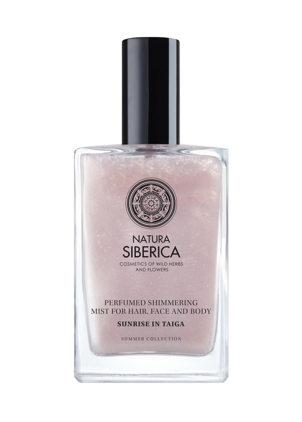 Увлажняющий парфюмированный мист для волос и тела с шиммером, Summer Collection, Natura Siberica, 1890 руб. (naturasiberica.ru)